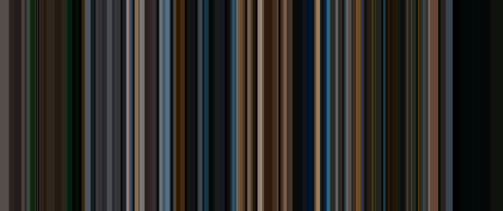 Color barcode for The Matrix Resurrections (2021)