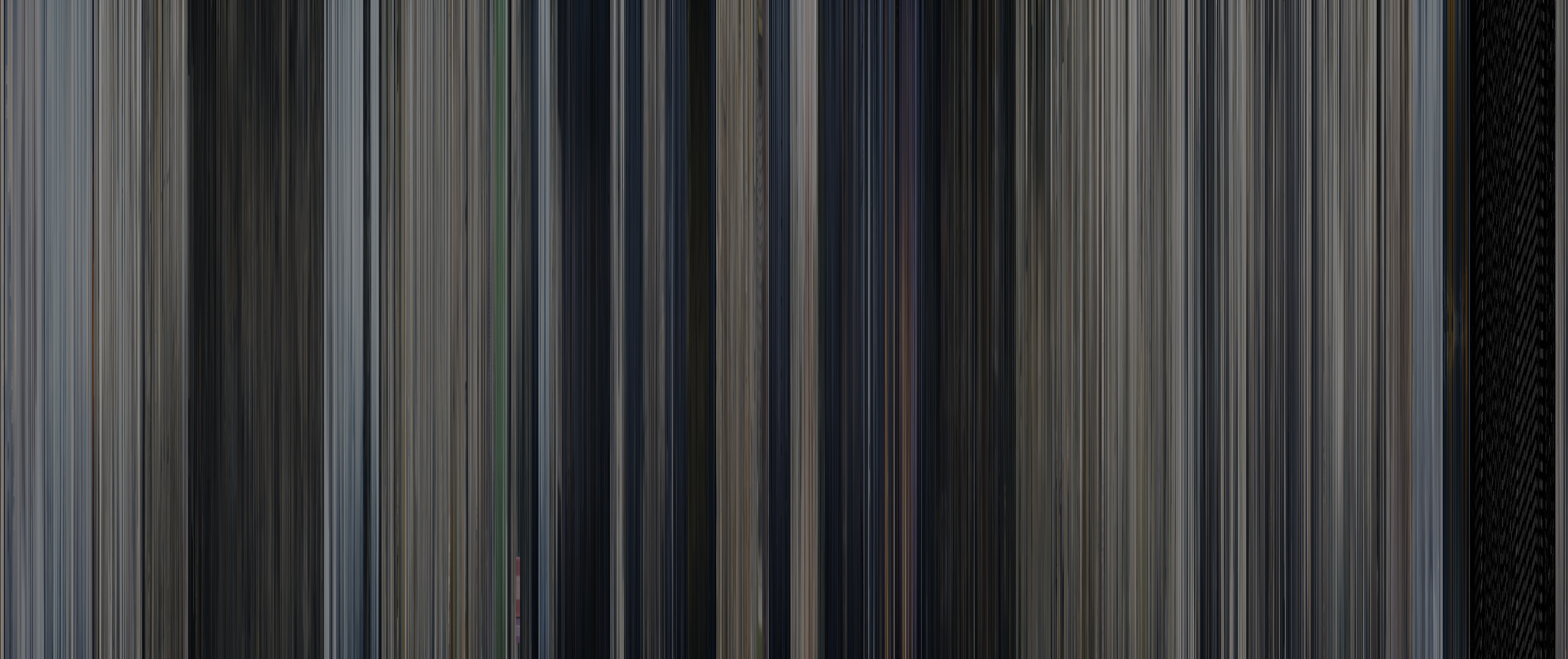 Color barcode for Superman (2025)
