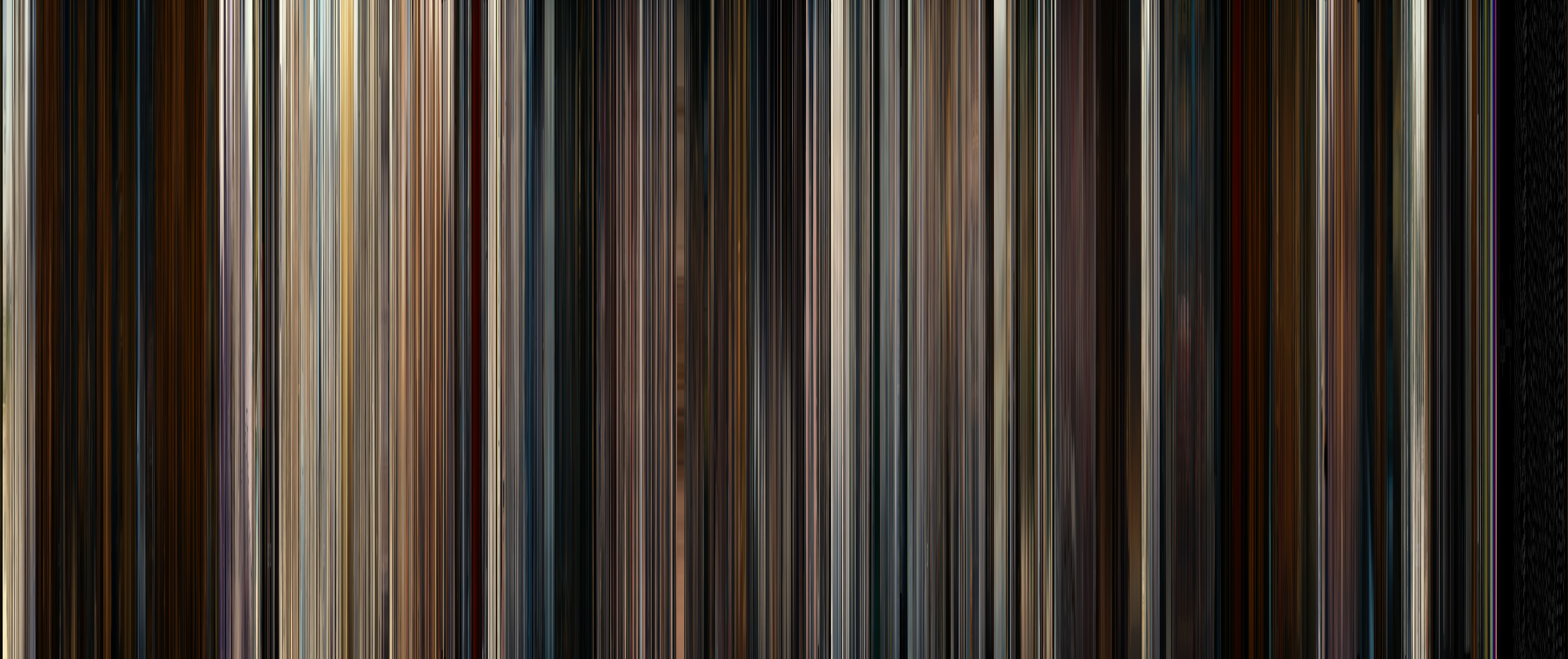 The complete color barcode for Babylon (2022)
