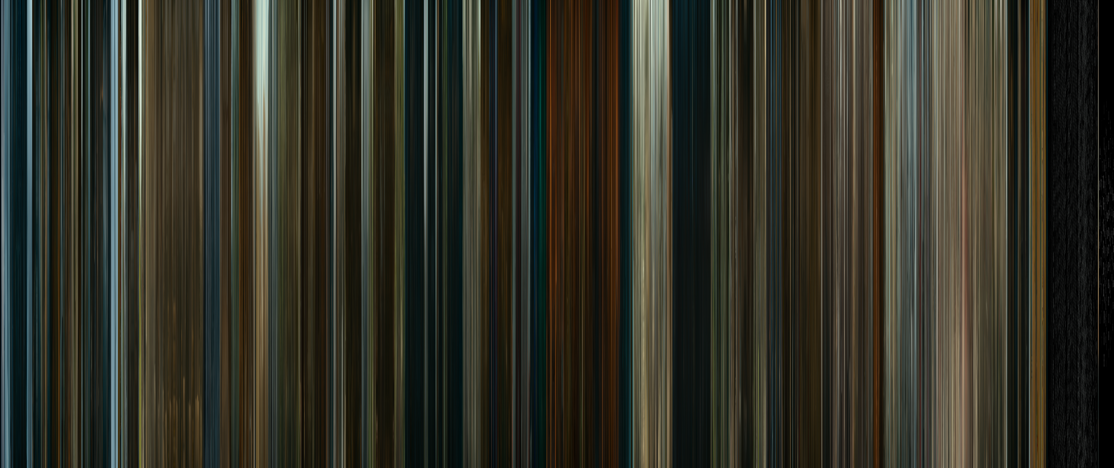 The complete color barcode for Dungeons & Dragons: Honor Among Thieves (2023)