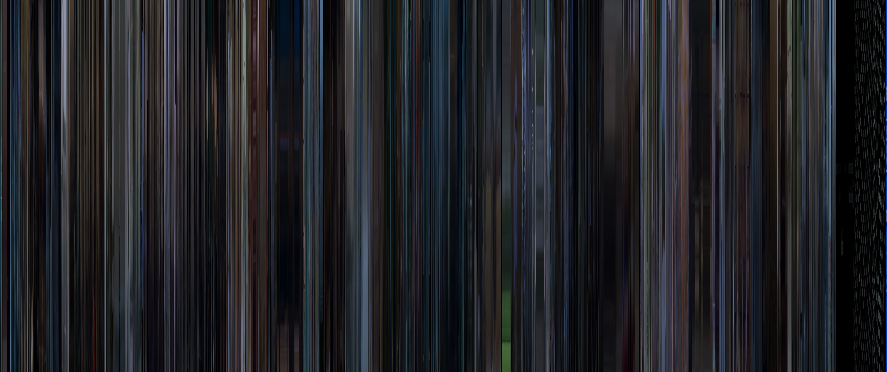 The complete color barcode for Lost in Translation (2003)